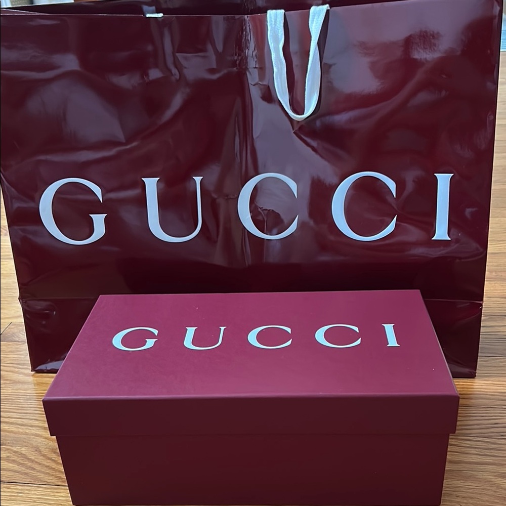 Gucci glossy Red empty box Gift Set